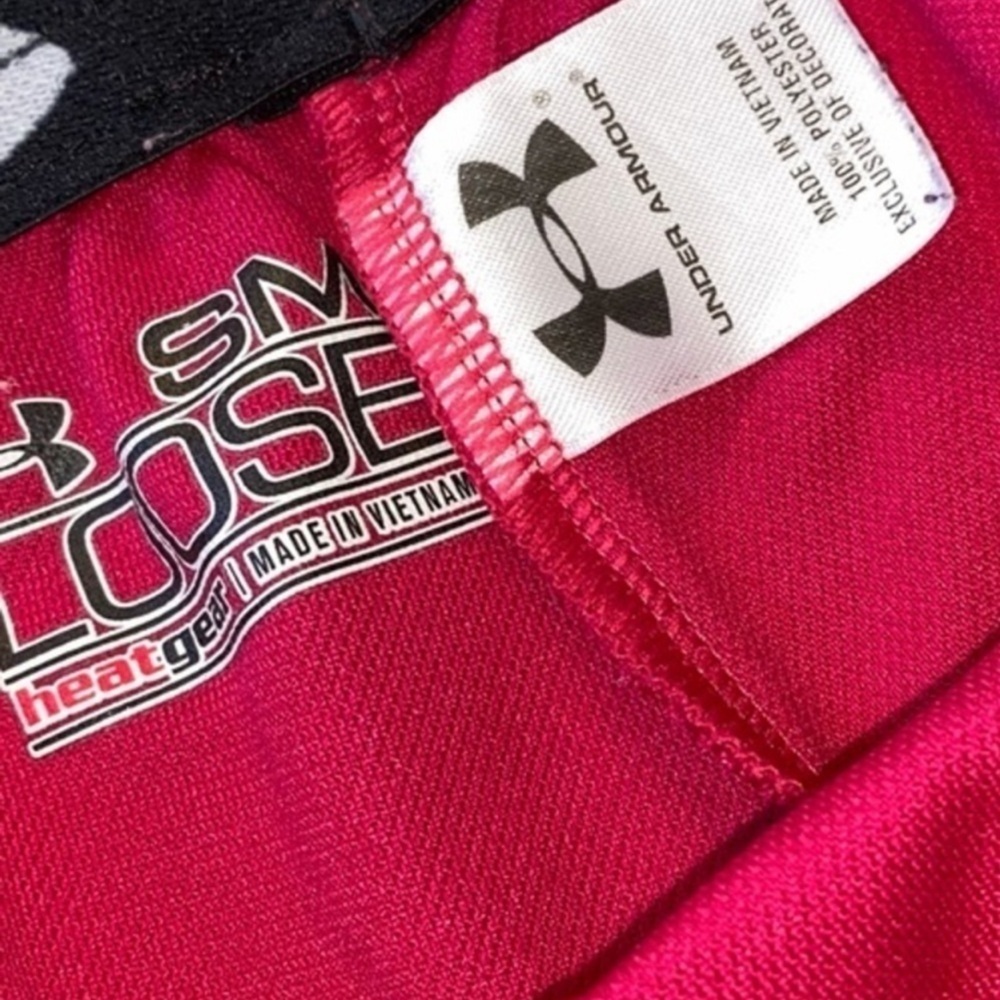 Under Armour pink and White Athletic Shorts - Picture 3 of 3